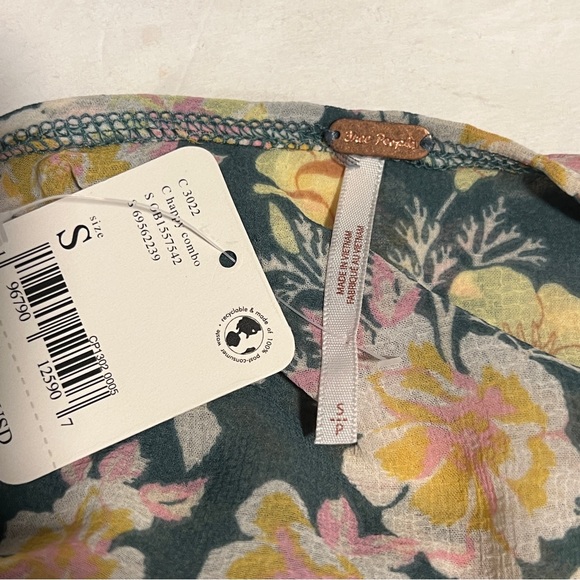 Free People Maybel floral long sleeve blouse - Picture 4 of 11